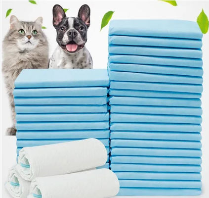 ODM пусковые площадки поверхностной собаки Underpads 60*45cm любимца 5 слоев не сплетенные устранимые