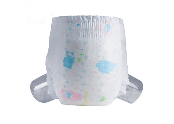 Голубые пеленки младенца ADL мягкие с эластичными Waistbands выбили Topsheet