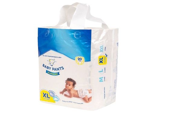 Голубые пеленки младенца ADL Breathable Waistband Microfiber 3 слоев Stretchy