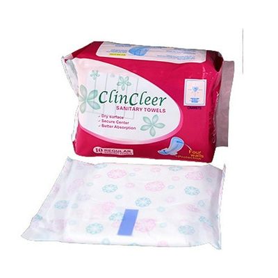 Вещество-поглотитель 250ml санитарной салфетки хлопка Topsheet сетки органический устранимый