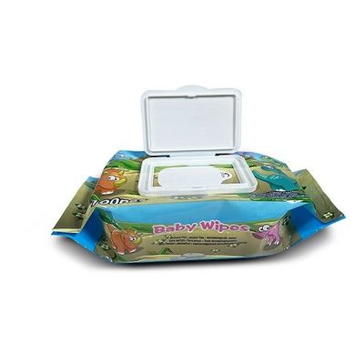 50gsm Spunlace никакого младенца Fluorescer влажного не обтирает для Newborn младенцев