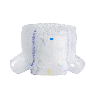 Breathable тип тяга тяжелого дыхания Backsheet размера 4 ADL пеленок белая вверх по ворсистым