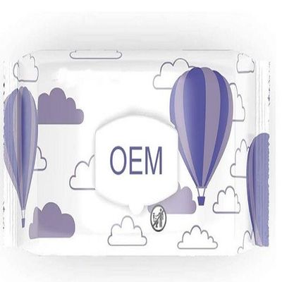 Младенец ингредиентов ODM нежный влажный обтирает не сплетенную воду EDI чистую