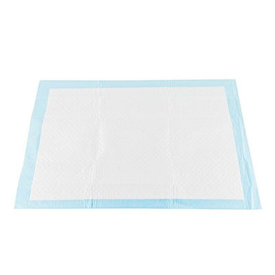 Цвет Underpads японский SAP устранимой кровати Backsheet 60*90cm PE голубой
