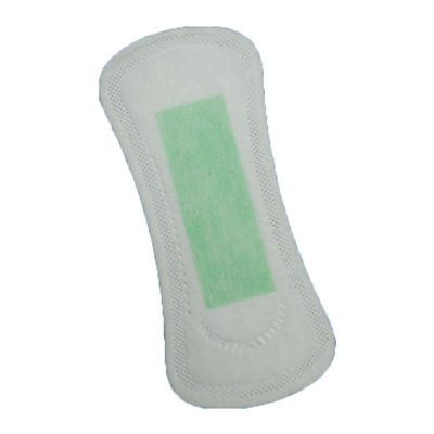 Отрицательный зеленый Absorbency вкладыша 180mm Panty хлопка обломока аниона высокий