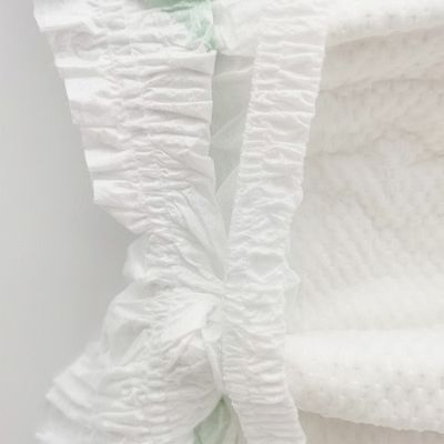 младенец предохранения утечки 3D Newborn связал пеленки тесьмой с Nonwoven Topsheet
