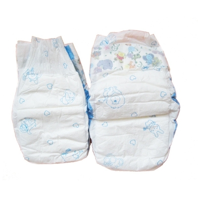 Цвет напечатал Newborn устранимое предохранение от утечки Topsheet 3D пеленок не сплетенное